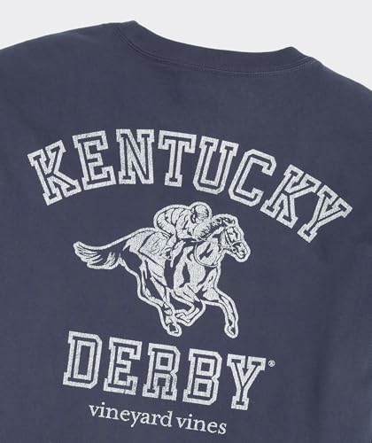 vineyard vines Men's Kentucky Derby Varsity Text Long-Sleeve Pocket Tee3