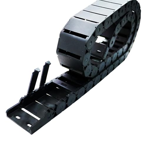 Chaîne porte-câbles 15x30 mm L1000 pour guidage de câbles de machine CNC