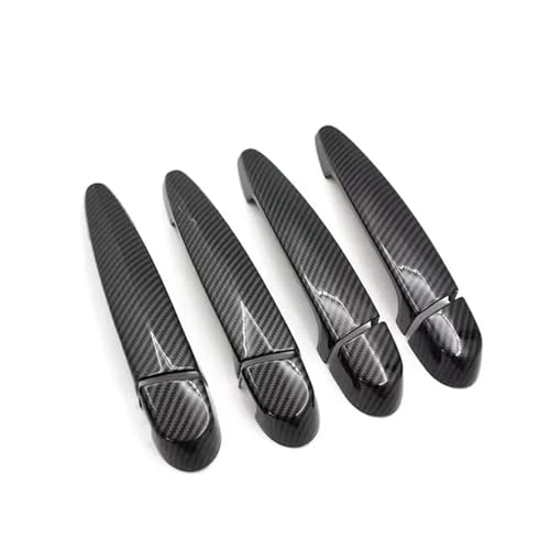 Cache extérieur porte type garniture de poignée pour BMW X1 E84 noir