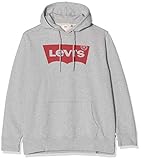  Levi\'s Herren Big Graphic Hoodie Kapuzenpullover, B&T Hm Ssnl Pop Mid Tone Heather Grey 0000, X-Large