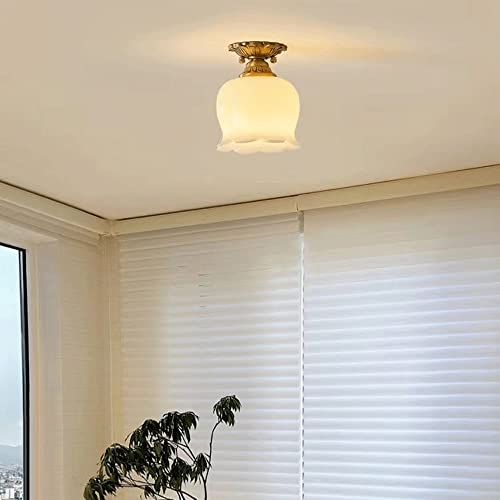 Plafonnier moderne élégant fleur avec base esthétique - 2
