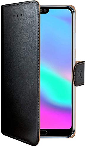 Celly-Wally Coque Honor 10 protection simili-cuir rabat