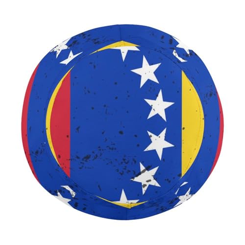 Retro Venezuela FlagChildren's Bucket Hat for Boys and Girls, Breathable Summer Beach Hat54cm4