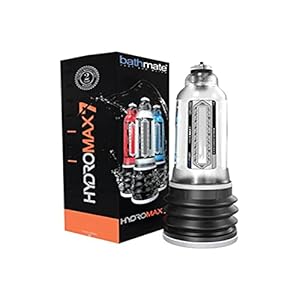 Bathmate HydroMax5 Waterpenispomp, transparant