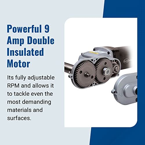 Eastwood Contour Sct Surface Conditioning Tool | Drum Machine Grinder, Sander, Buffer, Polisher Tool | 6 Speed 9 Amp 3700 Rpm Motor Power Rotary Tools #TOP6