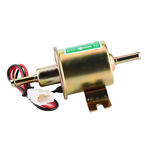 Bomba de combustível elétrica em linha, 12 V 3-6 PSI Bomba de combustível elétrica a gás de baixa pr