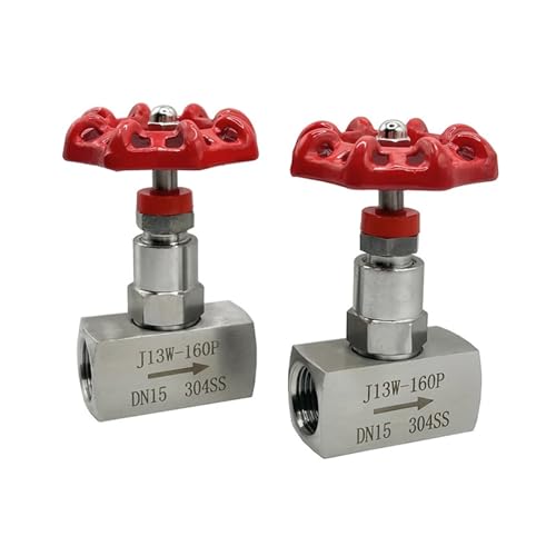 Robinet pointeau haute pression acier inoxydable J13-160P fileté 1/2 - 2