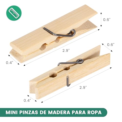 Catálogo para Comprar On-line Pinzas para tender la ropa - solo los mejores. 8 Pinzas para tender la ropa marca GMK (2)