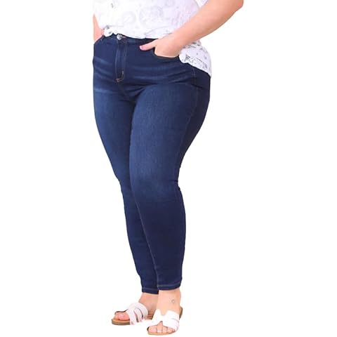 Plus Size Stretchy Skinny Jeans for Women Cover