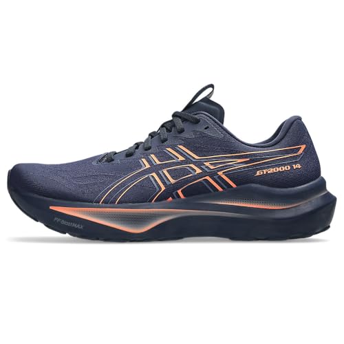 ASICS Homme Gt-2000 14, Midnight Vivid Coral, 42 EU