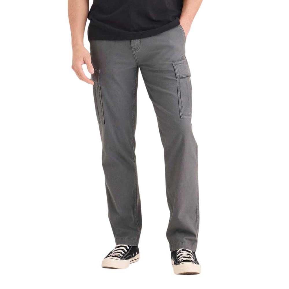 Dockers Mens T3 Updated Cargo Pants, Car Park Grey, 33W / 32L UK