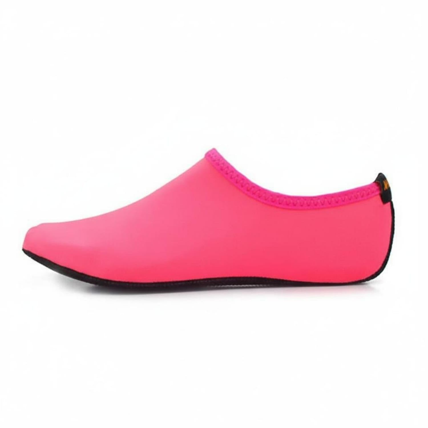merishopp Breathable Quick-Dry Water Socks Safeguarding Sole Non-Slip Beach Shoes Wear-Resistant Barefoot Swim Shoes Lightweight for Divers, Surfers, Yogis, Diving, Surfing, Swimming Pool, Pink, S-picture-48