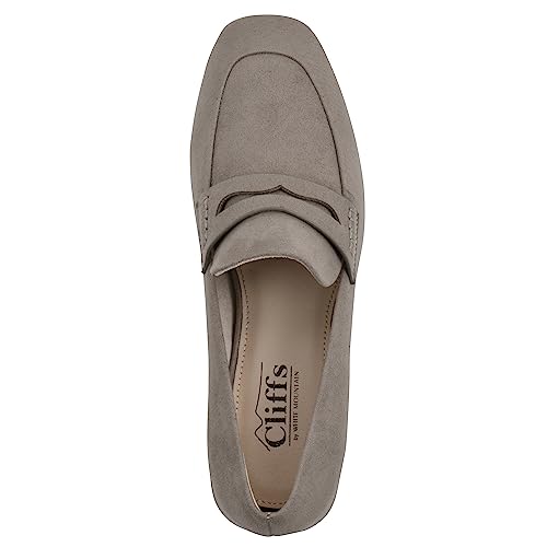 Image of CLIFFS BY WHITE MOUNTAIN Women's Shoes Quiana Block Heeled Loafer
