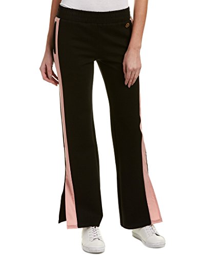 True Religion Women's Track Pant, Black, L