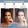 Lash Light Double Arms Beauty Light, 45W Lash Lamp with adjustable Tripod Stand, Dimmable 3200-5600K LED Video Light with Phone Holders, Beauty Light Eyebrow Tattoo Lamp for Studio #3
