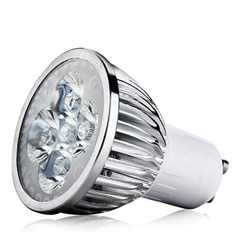 4W GU10 Base UV LED Ultraviolet LED Spotlight Bulb Home Lamp AC 85-265V Cover