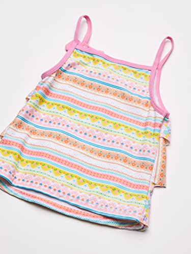 Image of KIKO & MAX Girls' Ruffle Top Bikini Swim Suit Bathing Suit