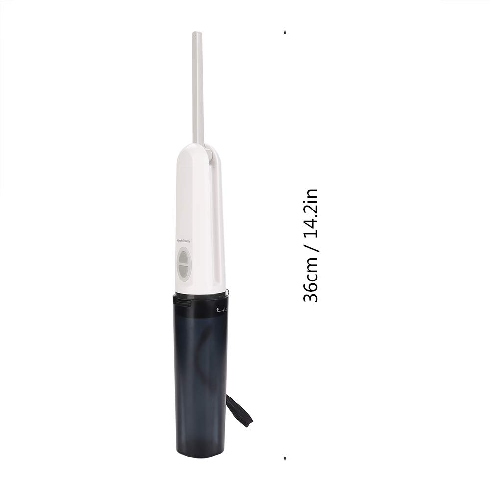 Przenośny silikonowy Bidet Handheld Travel Electric Woman Bidet Sprayer(Black)