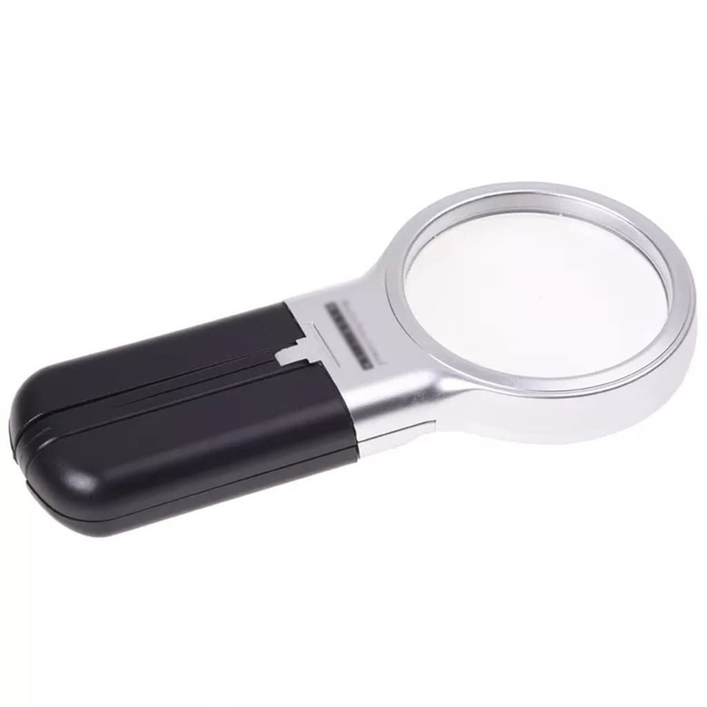 Lente di ingrandimento Lente di ingrandimento Pieghevole Portatile Lente di ingrandimento per Lettura e ispezione Lente di ingrandimento