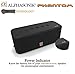 Alphasonik Phantom Wireless Bluetooth V4.2 Portable Party Speaker with Loud 30W HD Stereo Sound and Rich Bass, Built-in Mic, Micro USB, Auxiliary, 4000mAh Battery 24-Hour Playtime for iPhone, Samsung