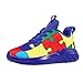Kids Autism Awareness Running Shoes Boys Girls Fashion Walking Tennis Sneakers Jigsaw Puzzle Blue Little Kid 13