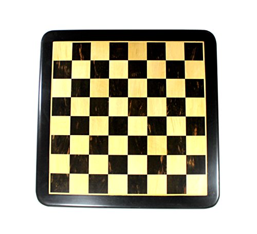 Collectible Rosewood Wooden Chess Game Board Without Pieces - Appropriate Wooden & Brass Chess Pieces Chessmen Available Separately By Stonkraft Brand (21 X 21) #TOP3