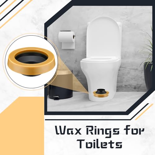 image for Marsui 4 Pack Toilet Wax Ring Thick Toilet Bowl Wax Ring Gasket for To