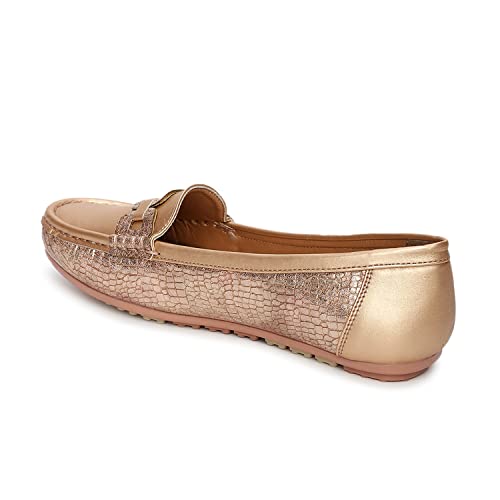 Image of Marc Loire Women Soft Comfortable Flat Loafers for Casual & Office Wear