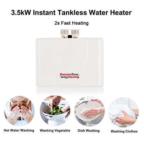 Thermoflow ELEX 3.5L 110V~120V Mini Tankless Water Heater Electric Point Of Use thumb #3