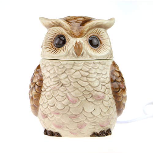 STAR MOON Owl Wax Warmer, Wax Warmer, Scentsy Warmer for Home Décor, No