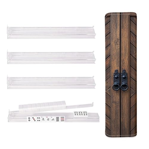 Conjunto de 4 portadores y empujadores para Mahjong