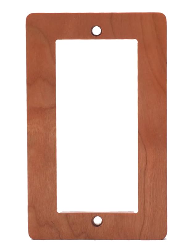 Amazon.co.jp: BiHeimdallr 天然木 スイッチカバー 木目 スイッチ