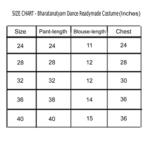 Image of Bharatanatyamworld Classical Dance Bharatnatyam Costume for Kids and Adults Orange color