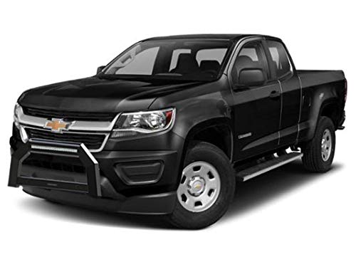 Image of Black Horse ARMOUR Bull Bar No Skid Plate Matte Black Compatible with 2015-2022 Chevrolet Colorado|2015-2022 GMC Canyon-AB-GM20