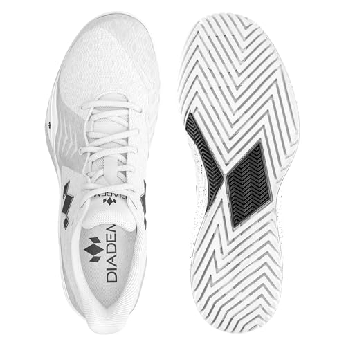 Diadem Court Burst | Women’s Pickleball & Tennis Shoes for Stability, Speed, Performance & Comfort White, Multicolor.3