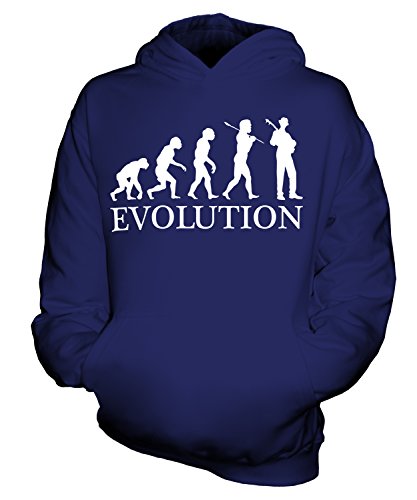 Sweat à capuche enfant fille garçon Jazz Guitare Évolution pull coton Candymix