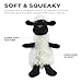 Outward Hound Scruffles Lamb Plush Squeaky Dog Toy, Large