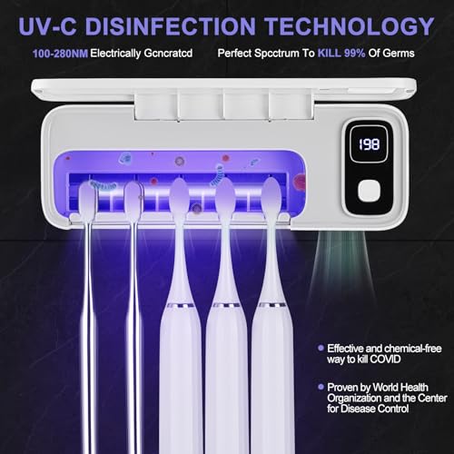 Ectest ES901A Uv Toothbrush San Itizer Holders,Wall Toothbrush San Itizer Holder thumb #1