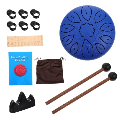 OFFSCH 1Set Note Tongue Drum Ethereal Hand Drum for Relaxation and Relief Creative Instrument for Adults Peaceful Sound Experience