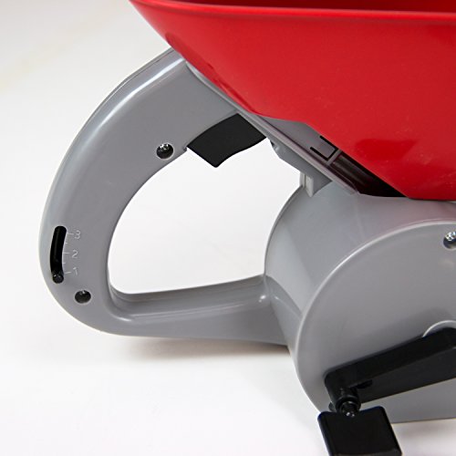 Chapin International 8706A 1.6-Liter Hand Crank Turf Spreader, Poly Scoop with Thumb Control, 1-pack, Red - Image 5