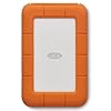 LaCie Rugged Secure 2TB, Hard disk esterno portatile, Resistente a Cadute, PC Mac iPad & iPhone, Data Rescue Service (STFR2000403)