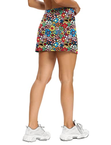 Image of LouKeith Tennis Skirts for Women Golf Athletic Activewear Skorts Mini Summer Workout Running Shorts with Pockets