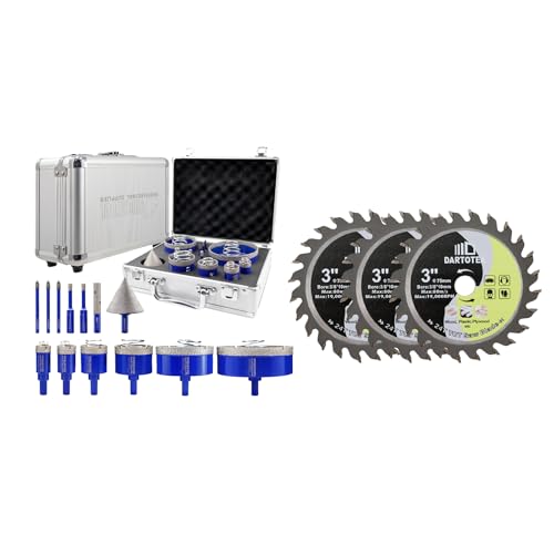 Kit de brocas de diamante para porcelana y mármol, 13 piezas miniatura 1