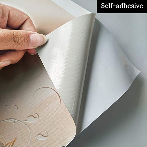 Papier peint auto-adhésif 3D grand format lavable et durable