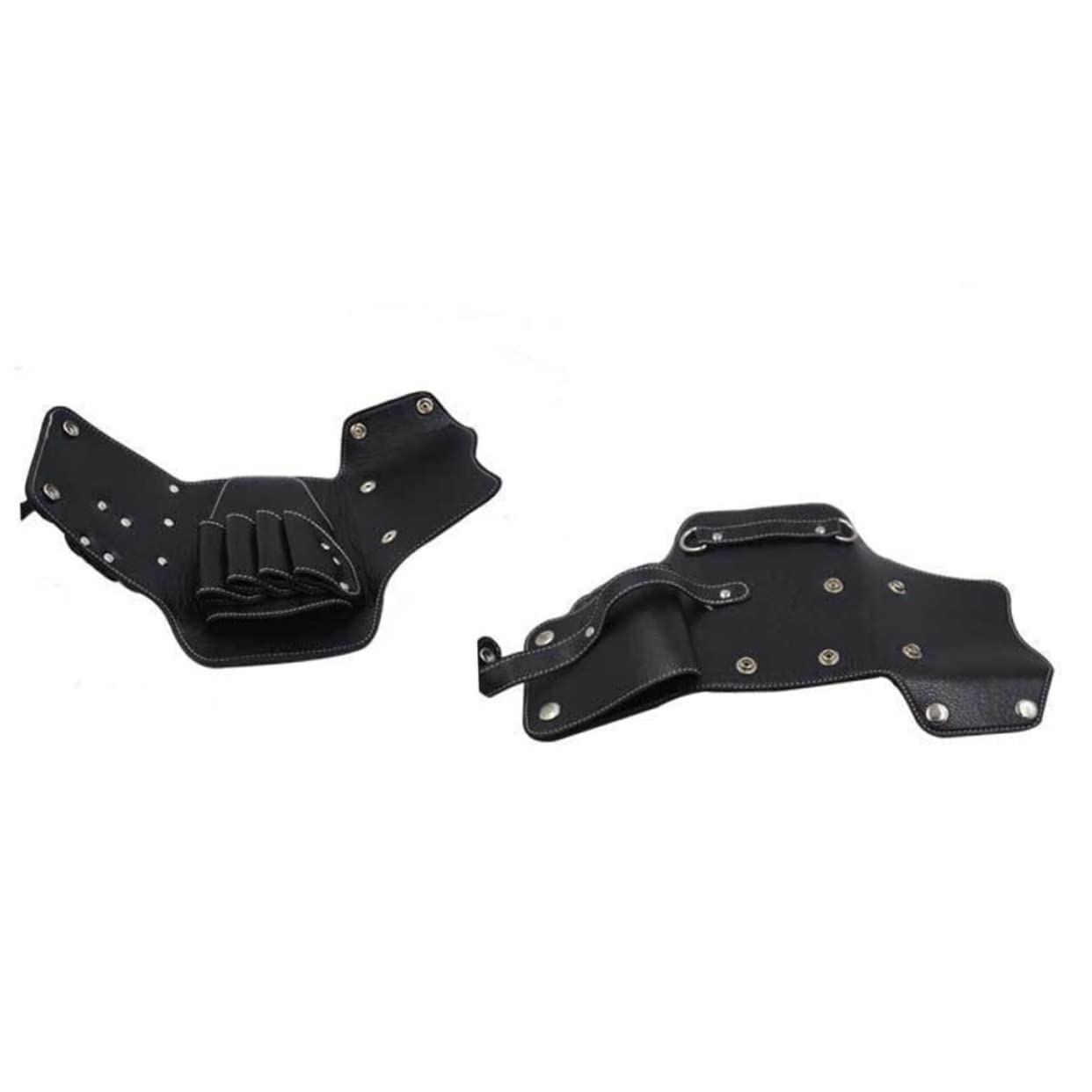 SOESFOUFU Scissor Holder Pouch Barber Tool Kit Tool Organizer Waist Bag Black Hair Stylist Essentials