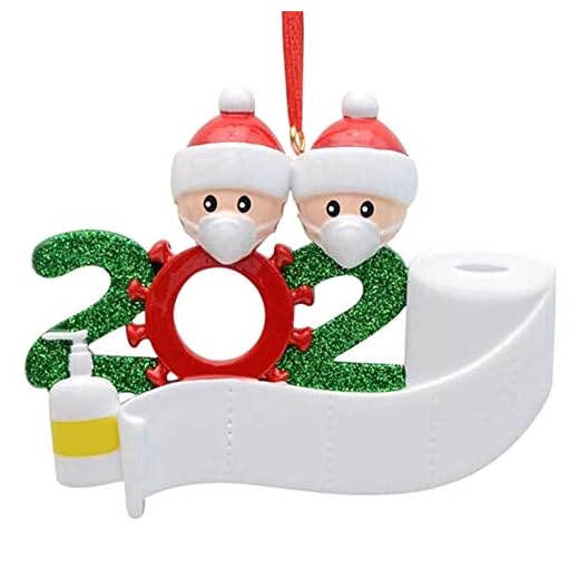 Decdeal Adornos Árbol Navidad Colgantes Muñeco de Nieve Decoración Colgante de Bricolaje Personalizados para Familiares Amigos Fiesta Adornos Navideños Manualidades