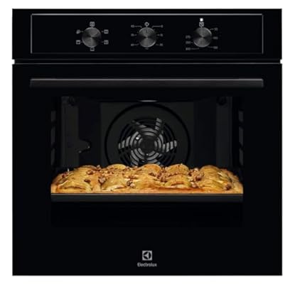 Foto di Electrolux EOH2H004K Forno Multifunzione da Incasso, Capacità 68L, Potenza 2790W, Nero