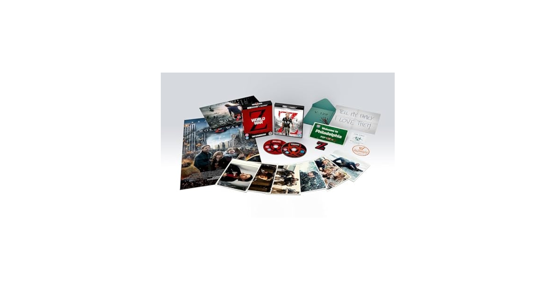 Amazon.com: World War Z [4K UHD + Blu-ray] Collector's