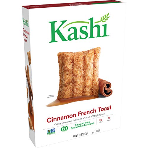 Kashi Cinnamon French Toast Breakfast Cereal - Non-GMO Project Verified, 10 Oz Box
