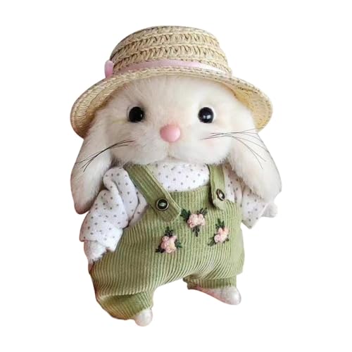 Image of ATORSE Bunny Keychain Trendy Bag Accessories for Boys Girls Stuffed Animal Keychain